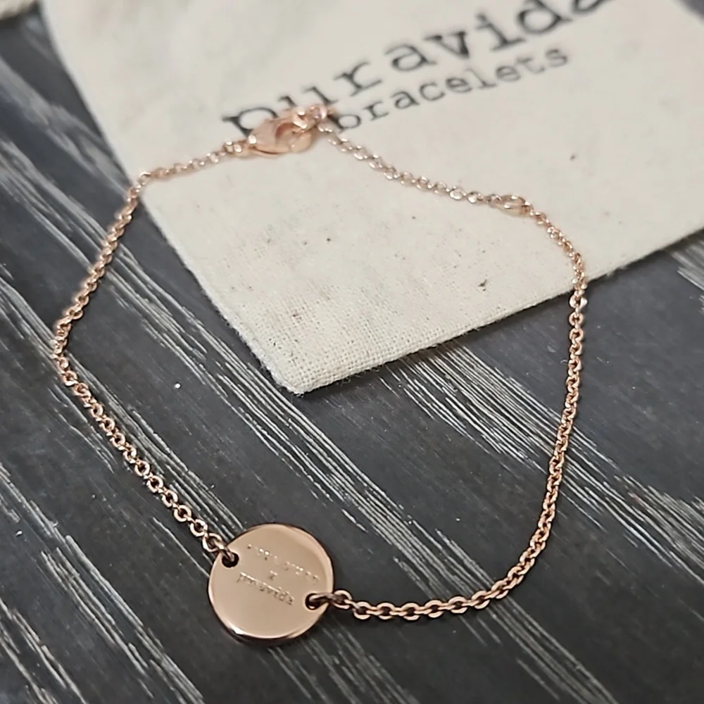 Pura Vida Rose Gold Bracelet